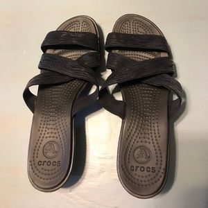 Crocs sandals size 10
